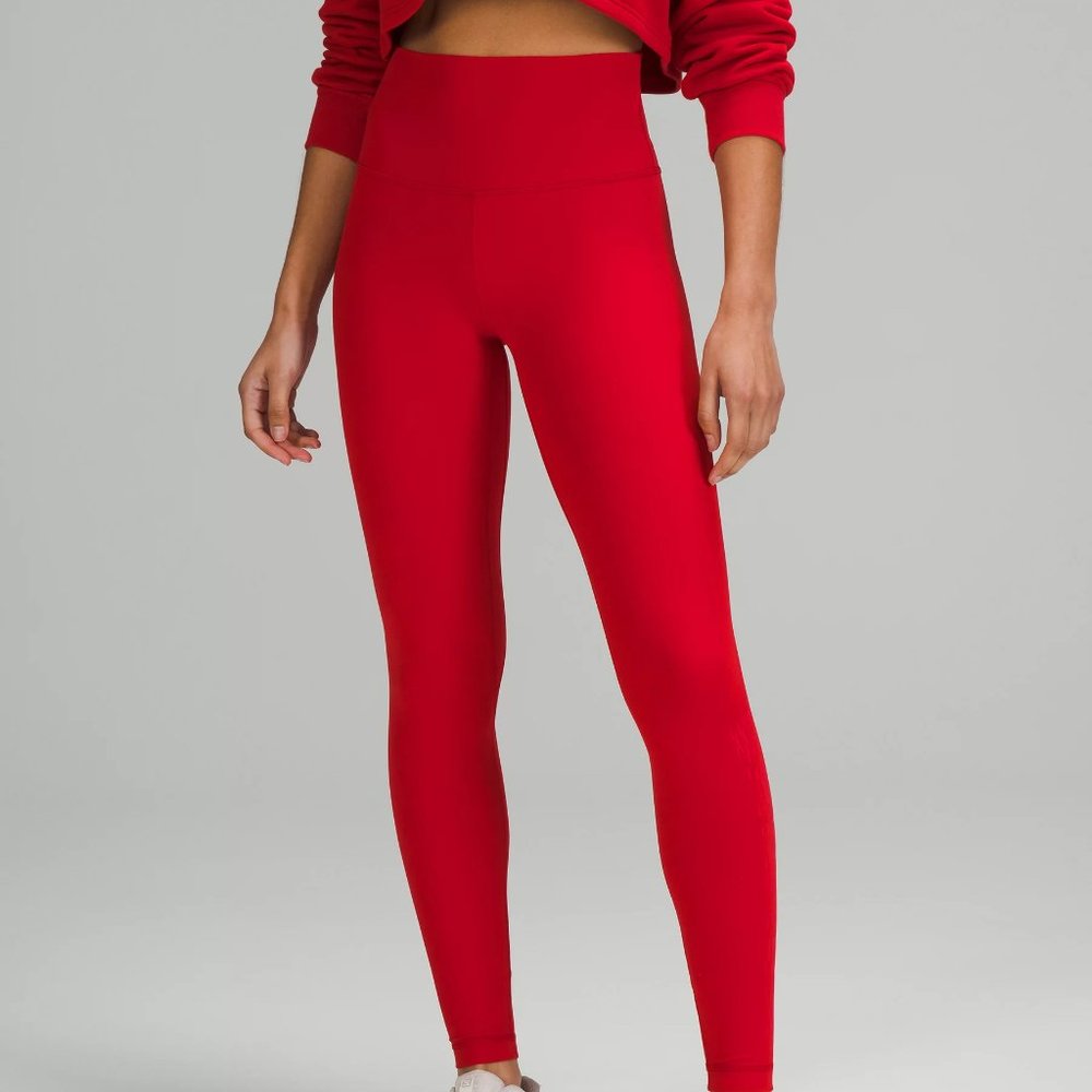 lululemon red legging Align pant HR x Team Canada